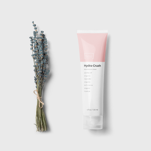 Simple label with the title 'Productos label for Hydra-Crush'