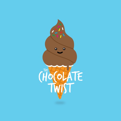 Twist logo with the title 'The Chocolate Twist - Branding'