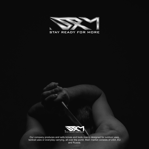 Sharp logo with the title 'Logo concept for DRM'