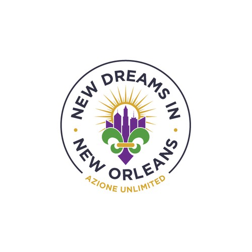 Conference logo with the title 'New Dreams in New Orleans'