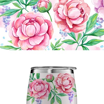 Watercolor floral design