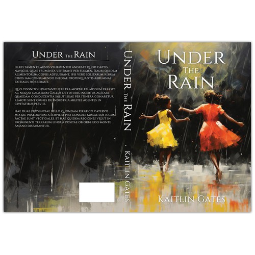 Family book cover with the title 'Creative Book Cover for a young-adult fiction novel'