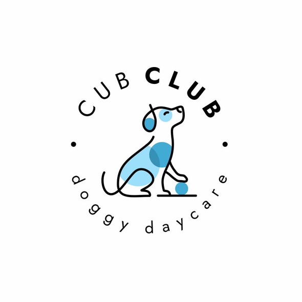 Daycare logo with the title 'Cub Club'