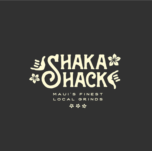 Hawaii logo with the title 'Shaka Shack'