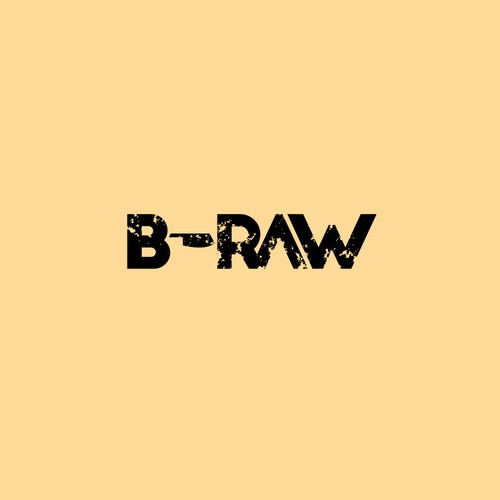 Raw logo with the title 'B-RAW'