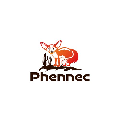 Phone case design with the title 'Phennec'