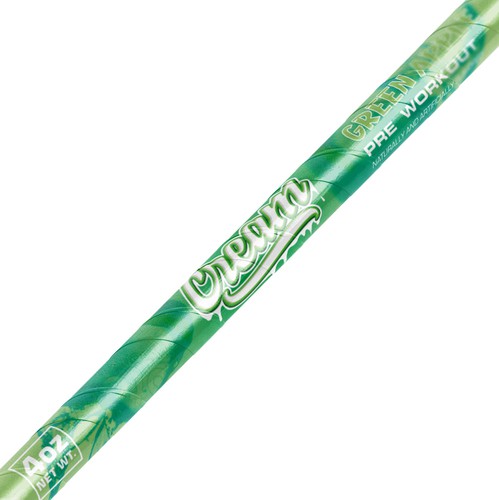 Ice cream packaging with the title 'Cream design for supplement brand'