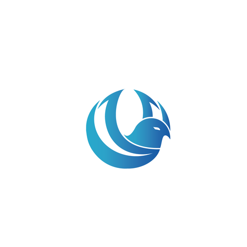 Bluebird logo with the title 'A bird for an educational company.'