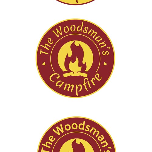 Patch logo with the title 'Logo for camping '