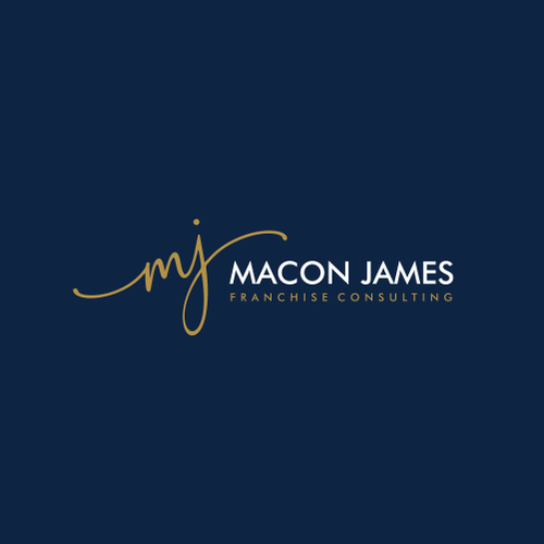 Futuristic brand with the title &#39;Macon James | Logo Design | Professional | Line Art | Logo Lines&#39;
