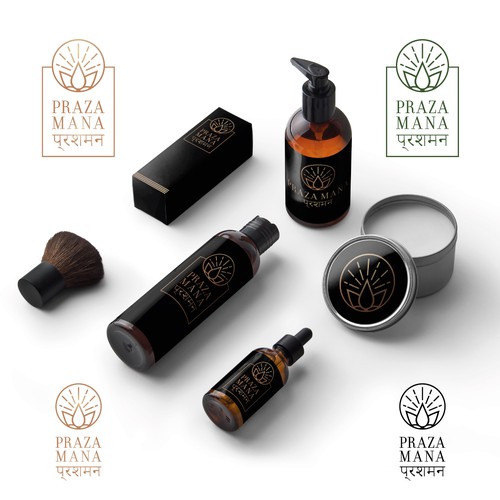 Hemp oil logo with the title 'PRAZA'