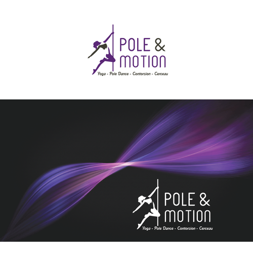 Dance school logo with the title 'Logo for a Pole Dance school'