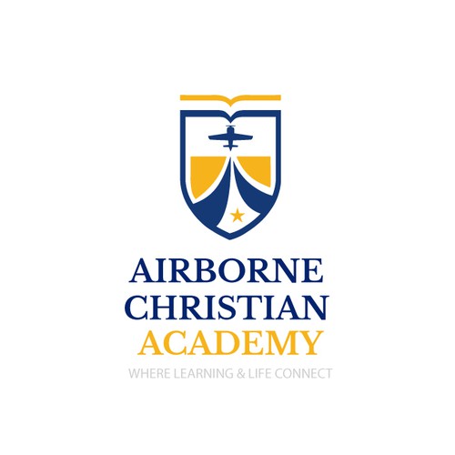 Academy brand with the title 'Airborne Christian Academy'
