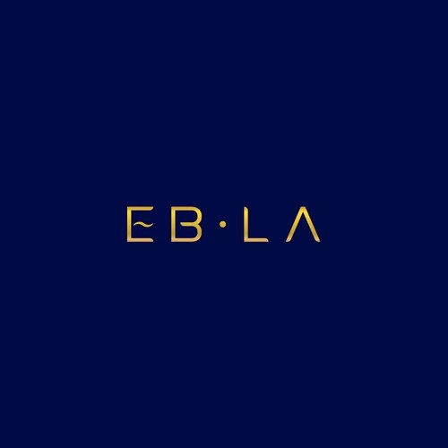 Clothing line logo with the title 'EB.LA'