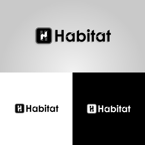 Cut design with the title 'Knife logo design'