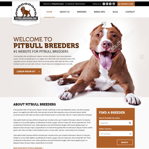 Dog websites hot sale