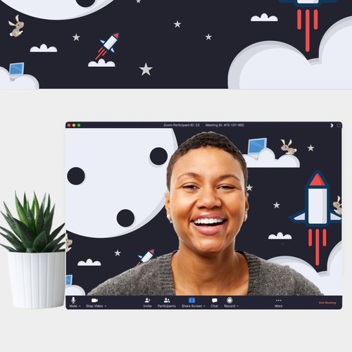 Moon artwork with the title 'Community Contest'