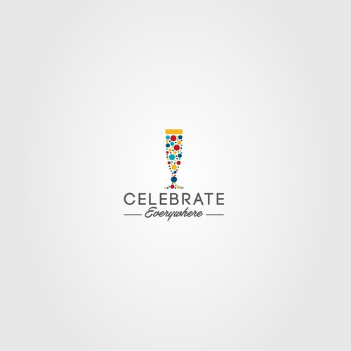 Bubble logo with the title 'Funny celebrate'