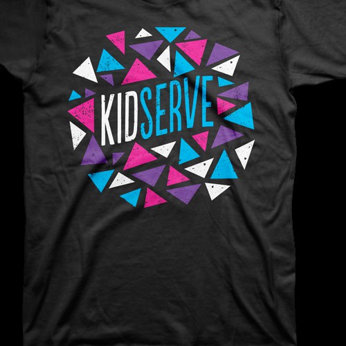 Religious t-shirt with the title 'KidzServe Shirt 2014-2015'