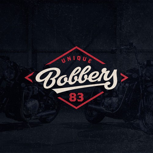 Motorcycle logo with the title 'Oldschool Challenge'