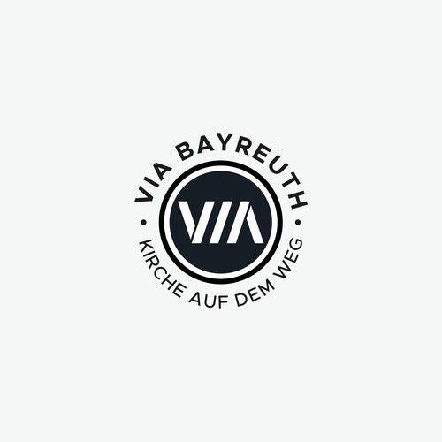 I design with the title 'Via Bayreuth / via / VIA'