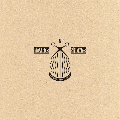 Salon brand with the title 'Beards N' Shears'