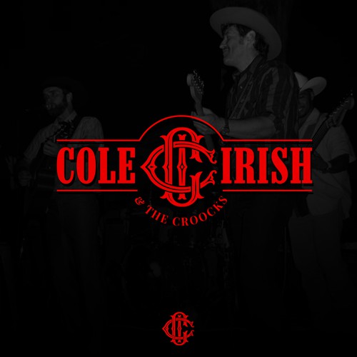 Country music logo with the title 'Design a villainous logo for a classy country band'