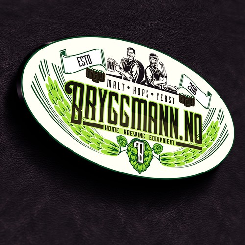 Natural brand with the title 'Bryggmann.no'