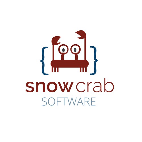 Red brand with the title 'Software Company'