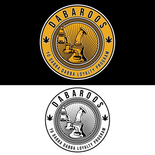 Artwork logo with the title 'DABAROOS LOGO'