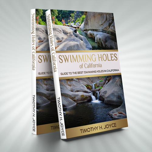 Travel book cover with the title 'Nature Focused Book Needs Cover Design'