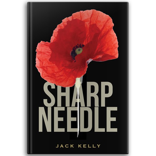 Drama book cover with the title 'Dramatic book cover proposal for a "recovering from heroin" memoir'