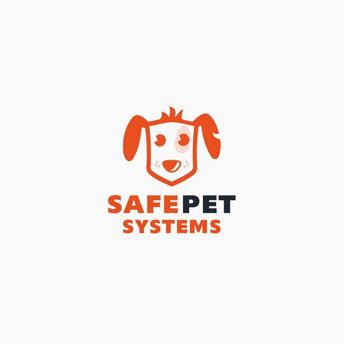 Safety logo with the title 'Logo for pet service '