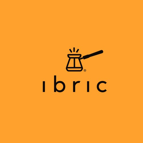 Cafe design with the title 'Logo Design'