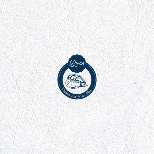 Raw logo with the title 'Brine Seafood '
