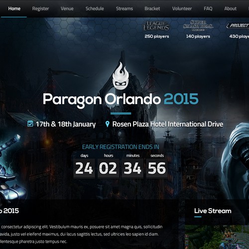 25 Awesome Game Website Designs for Your Inspiration