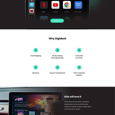 Digidash Website Design