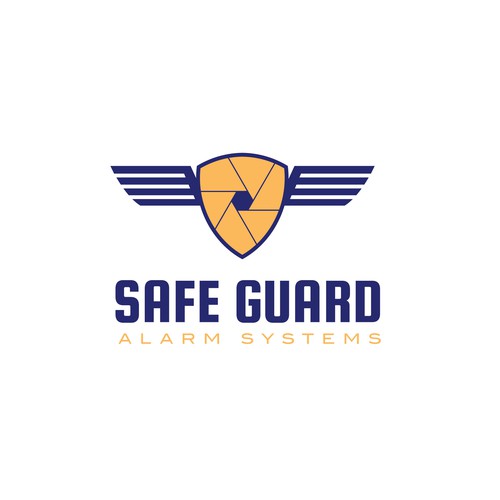 Guard logo with the title 'Bold logo for security company'
