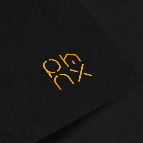 Phoenix brand with the title 'Logo concept '