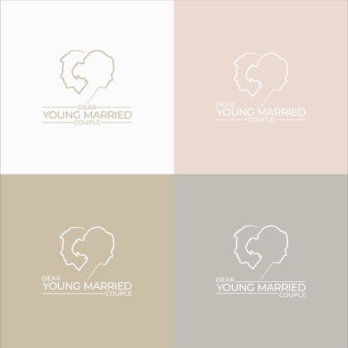 Marriage design with the title 'Dear Young Married Couple, Marriage Counselling'