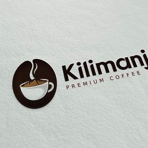 Wordplay logo with the title 'Logo Concept for premium coffee vendor'