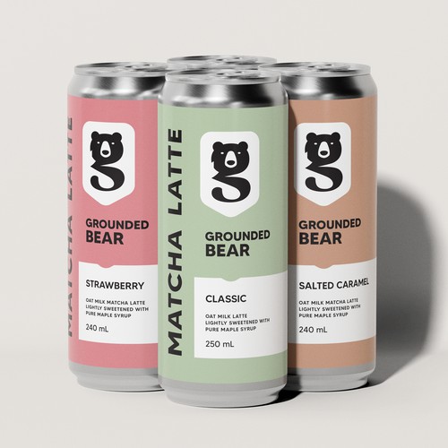 Design with the title 'Grounded Bear '