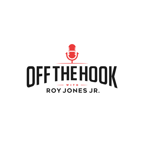 Boxing-gloves logo with the title 'Off the hook'