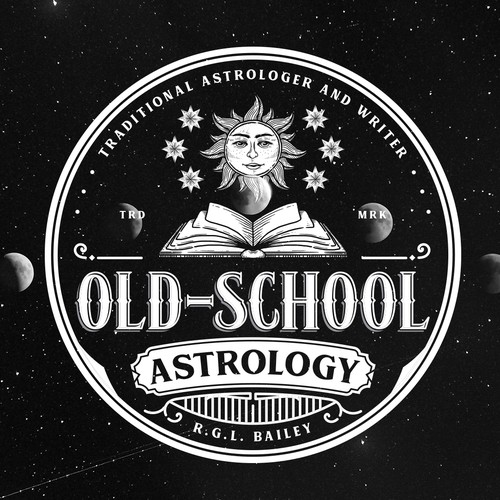 Star logo with the title 'Old-School Astrology'