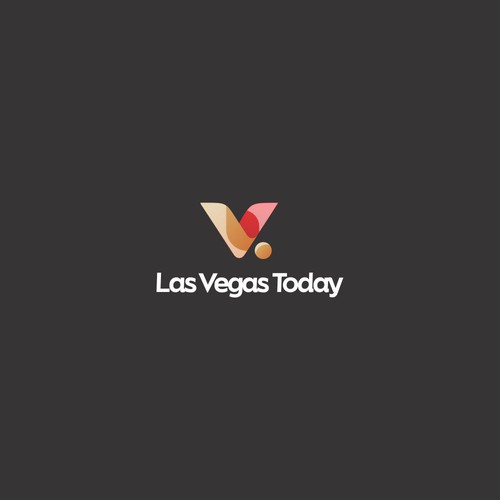 Las Vegas logo with the title 'logo concept for entertainment company'