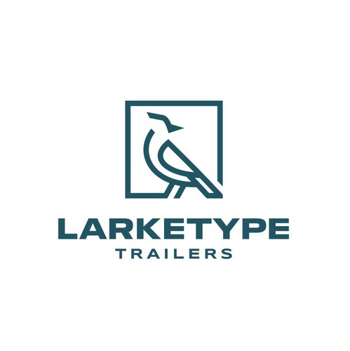 Adventure logo with the title 'Logo for Larketype Trailers'