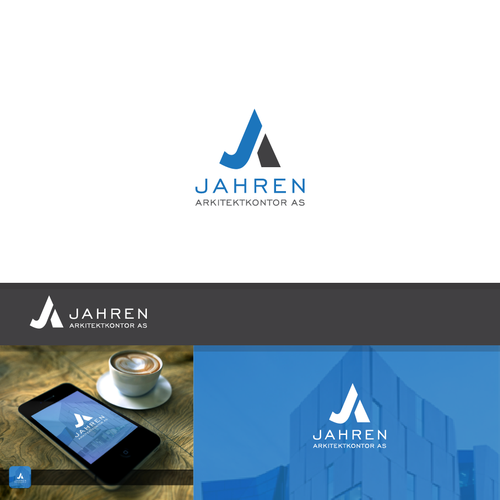 Architect brand with the title 'Jahren Arkitektkontor AS'