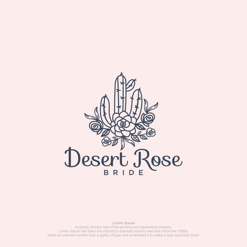 Rose brand with the title 'Desert Rose Bride'