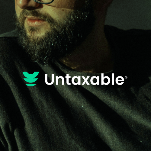 Design with the title 'Untaxable'