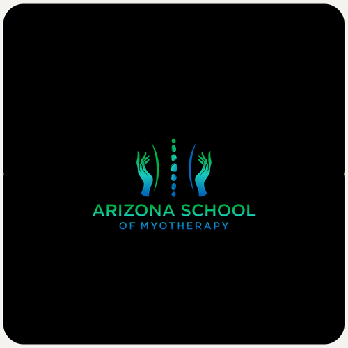 Medic logo with the title 'Logo design for Arizona School of Myotherapy '
